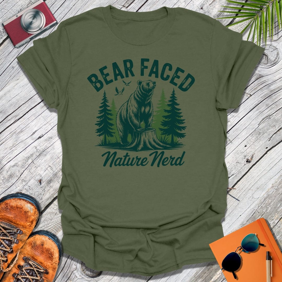 Bear-Faced Nature Nerd T-Shirt