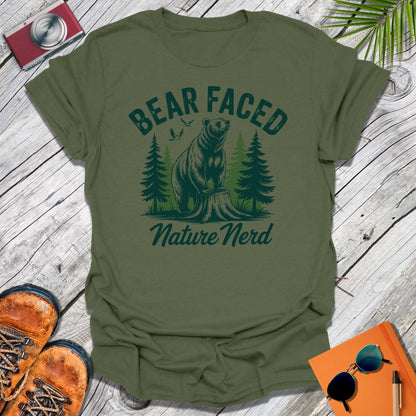 Bear-Faced Nature Nerd T-Shirt