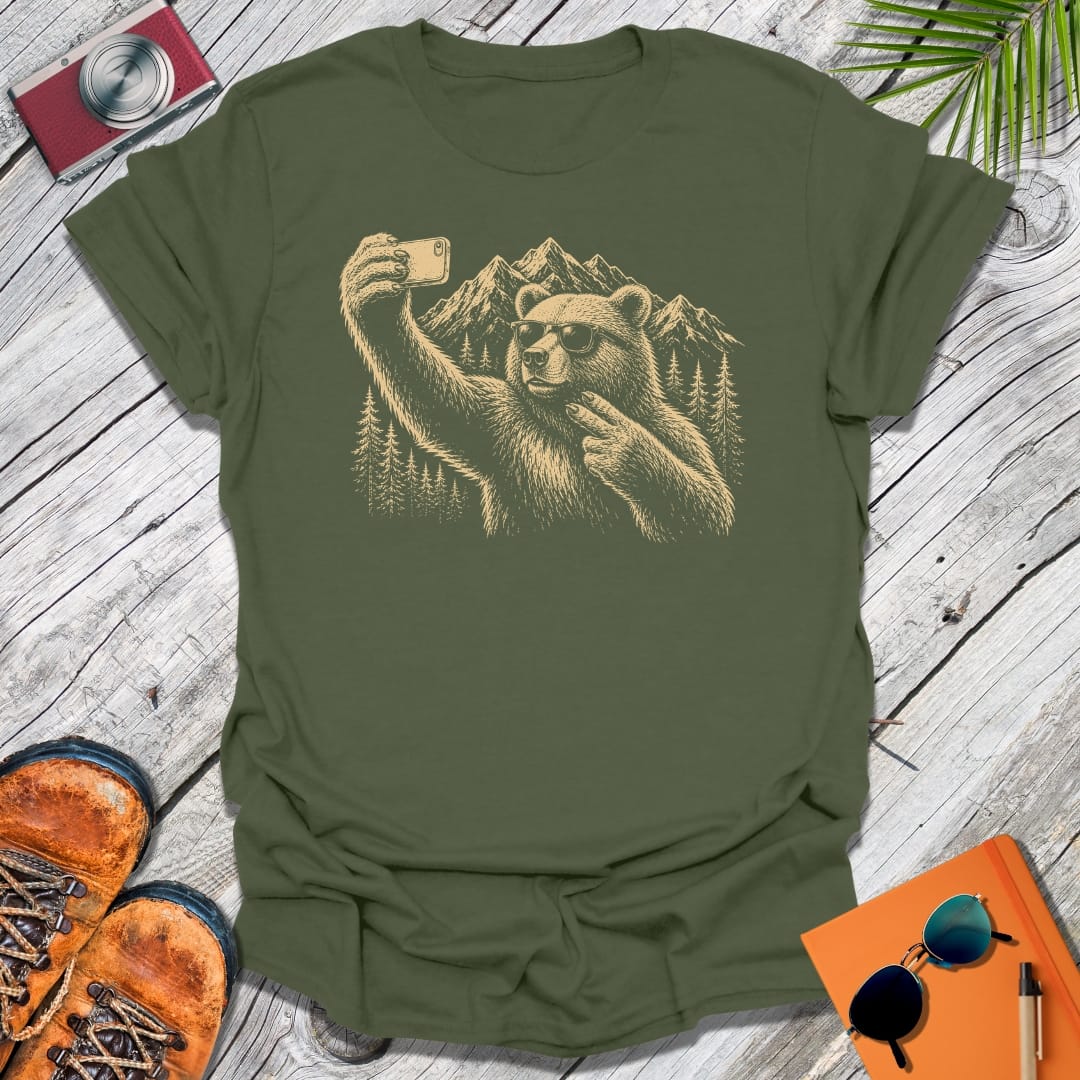 Bear Selfie T-Shirt