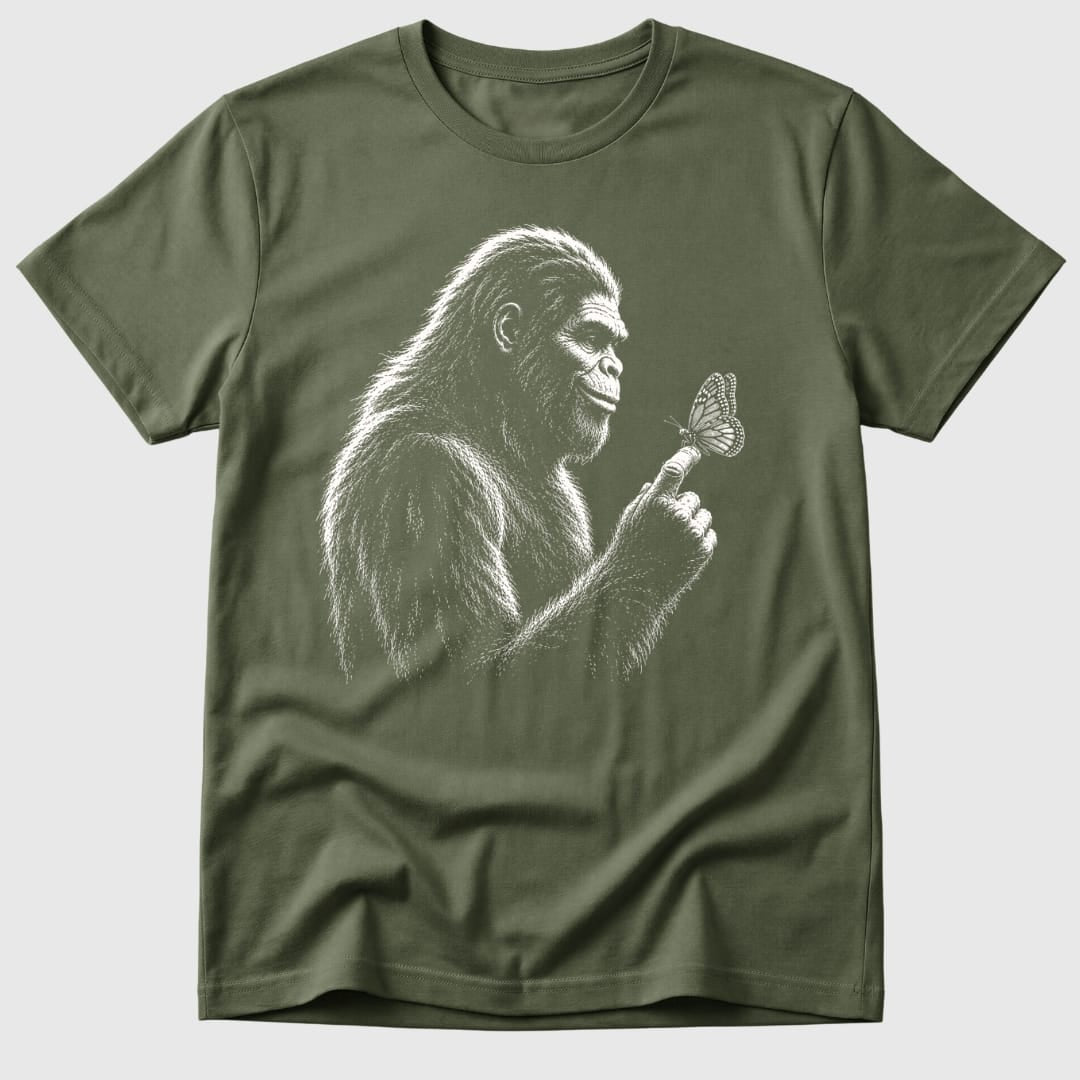 Bigfoot Butterfly T-Shirt