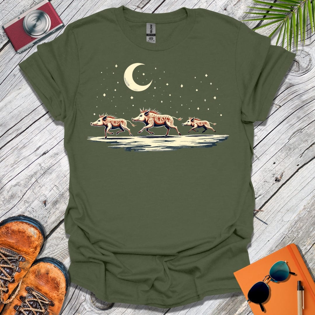 Boars on the Run T-Shirt