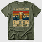 Camp For Beer T-Shirt