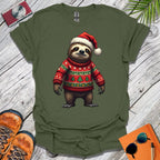 Surly Christmas Sloth T-Shirt