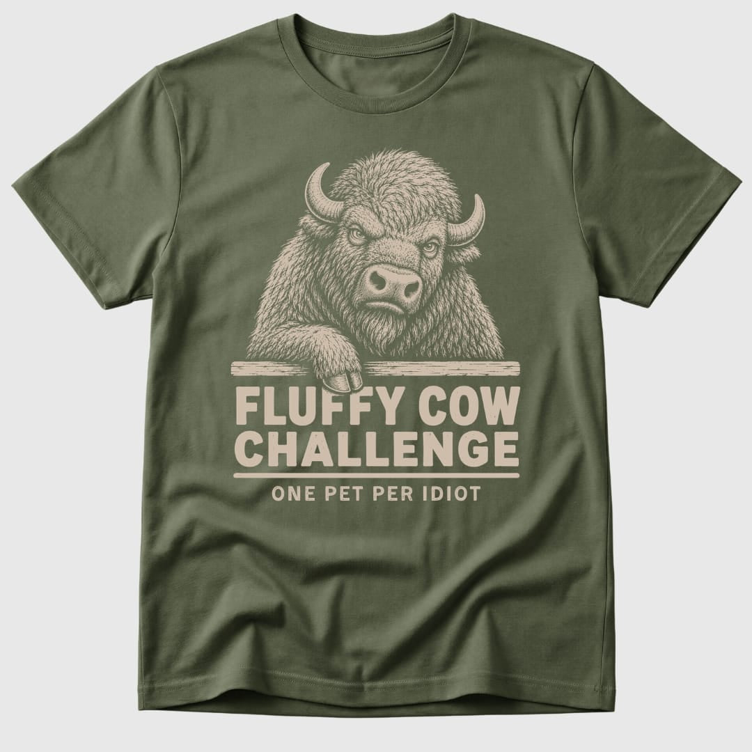 Fluffy Cow Challenge T-Shirt
