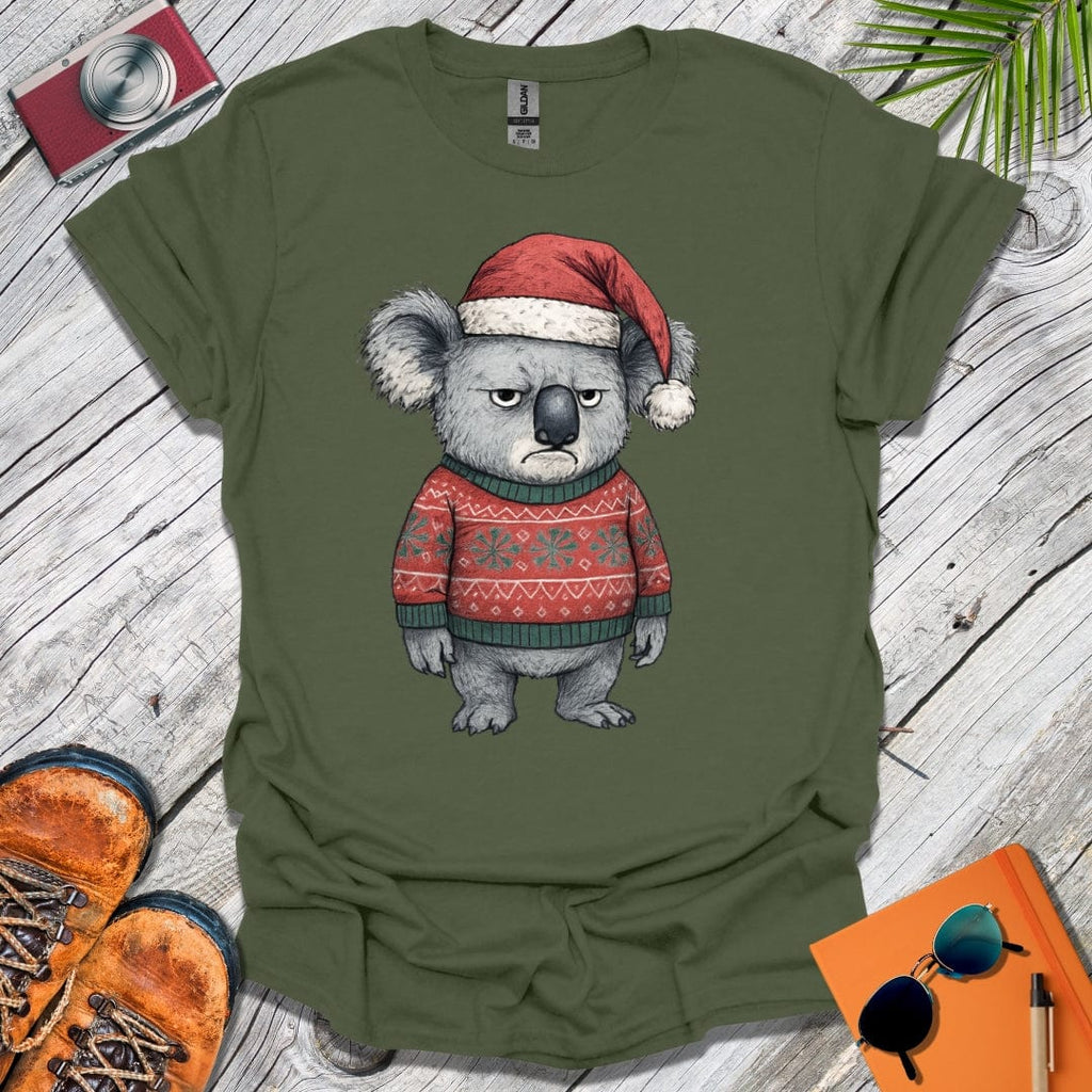 Grumpy Christmas Koala T-Shirt