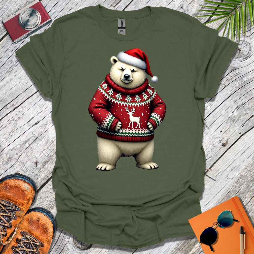 Polar Bear Scrooge T-Shirt