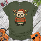 Grumpy Xmas Panda T-Shirt