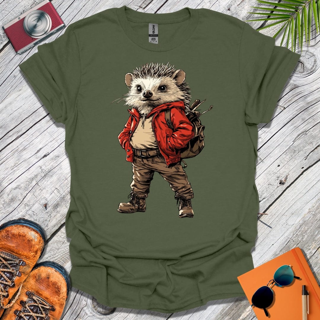 Hiking Hedgehog T-Shirt