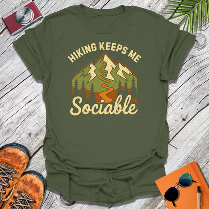 Sociable Hiking T-Shirt