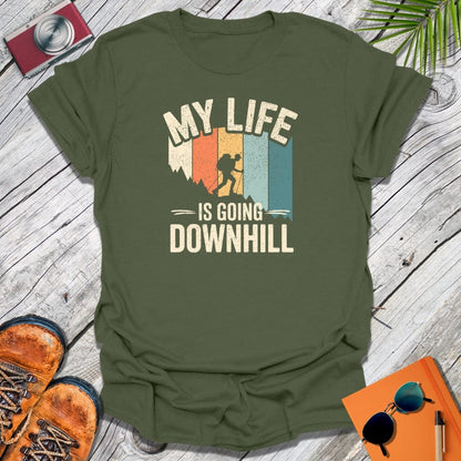 Life Going Downhill T-Shirt