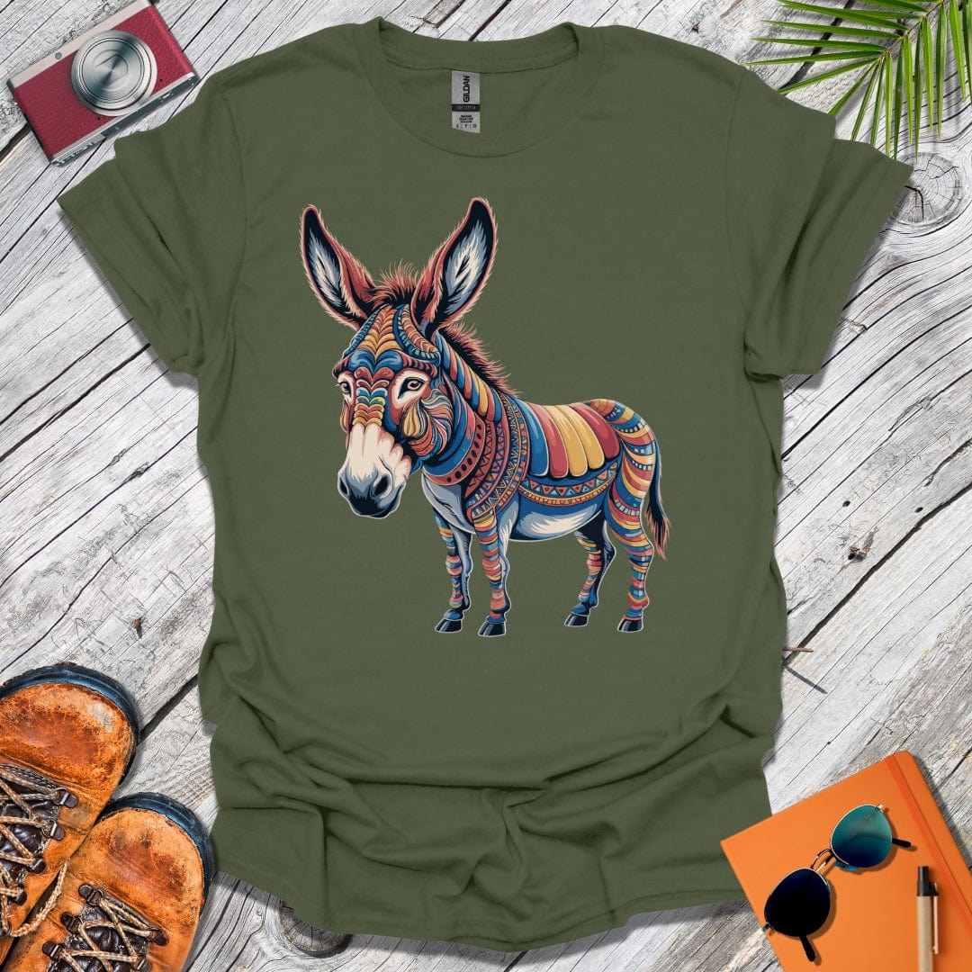 Mandala Donkey T-Shirt