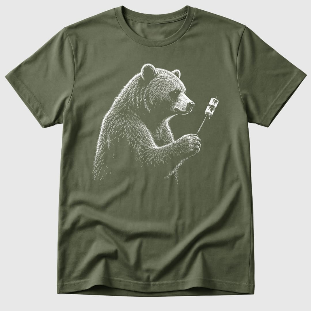 Marshmallow Grizzly T-Shirt