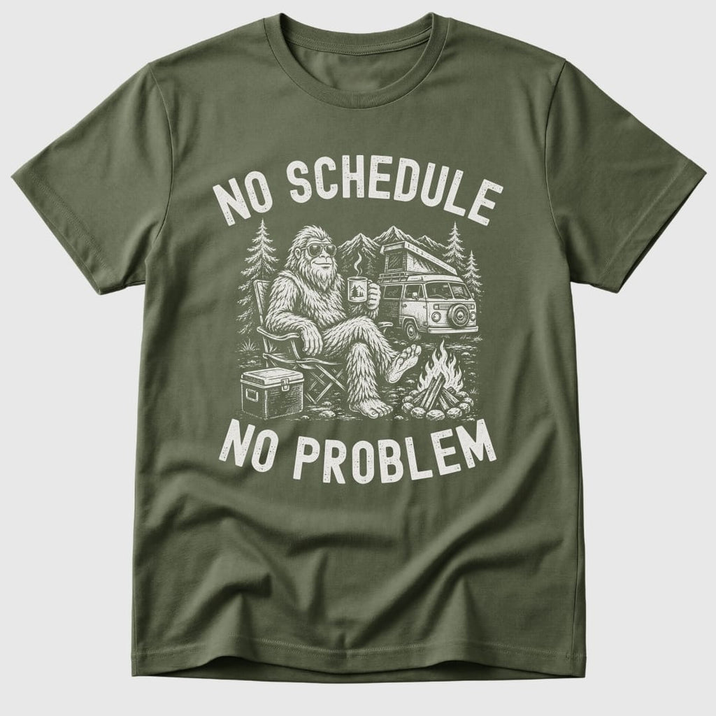 No Schedule Bigfoot T-Shirt