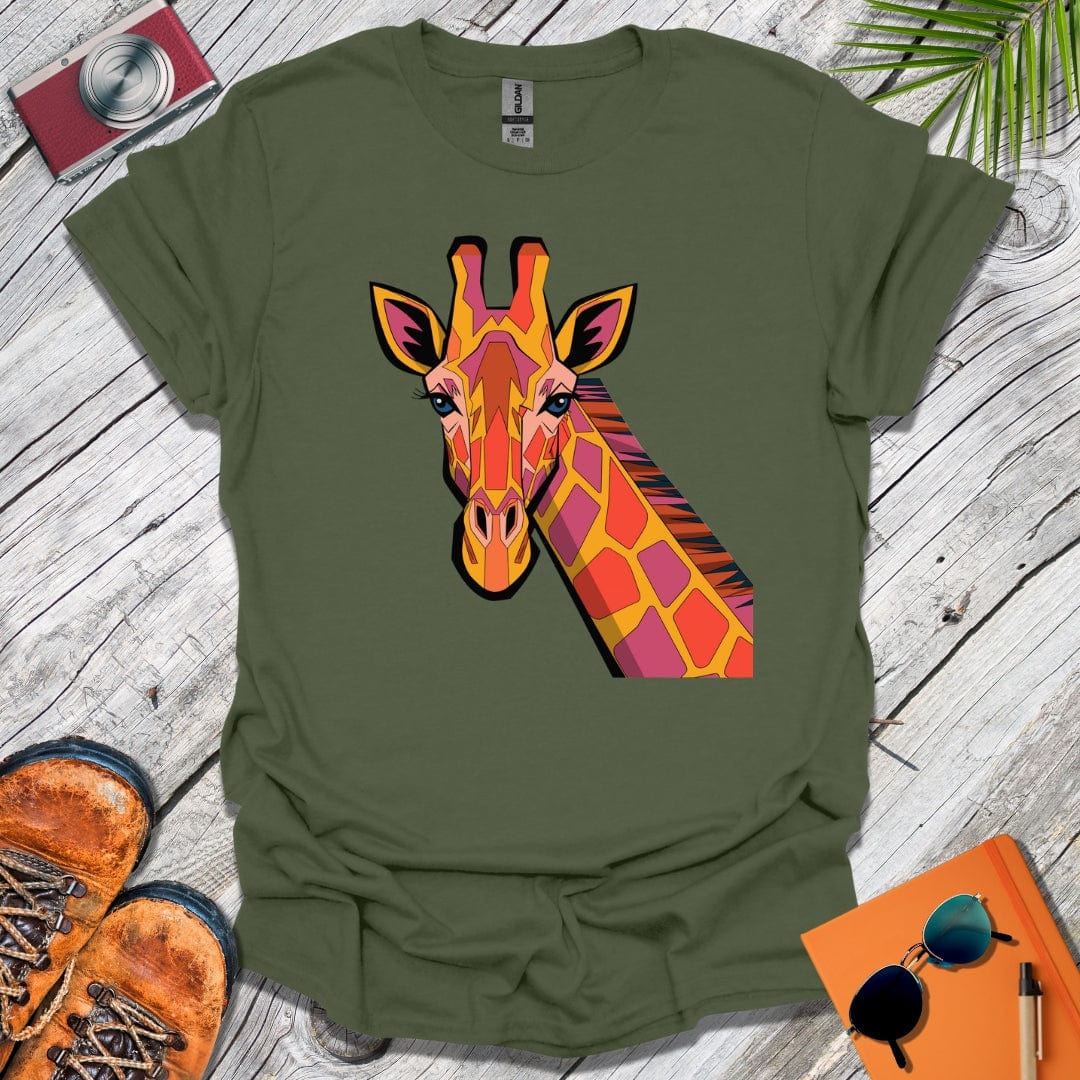 Ol' Blue Eyes Giraffe T-Shirt