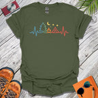 Outdoors Heartbeat T-Shirt