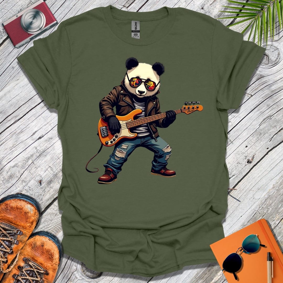 Panda Bassist T-Shirt