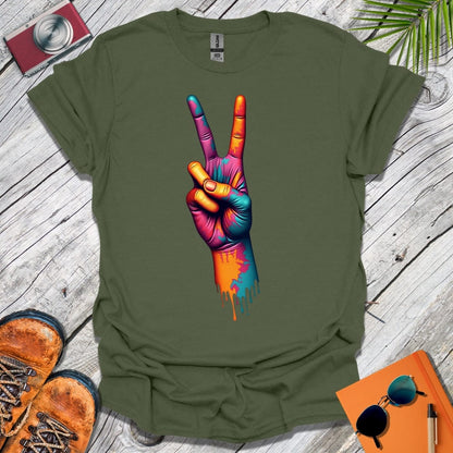 Psychedelic Peace Out T-Shirt