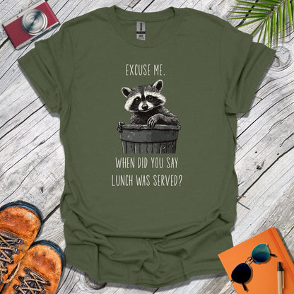Raccoon Lunch Guest T-Shirt