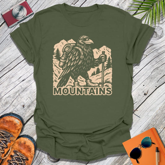 Raven About Mountains T-Shirt