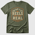 Reels Don't Beat Real T-Shirt