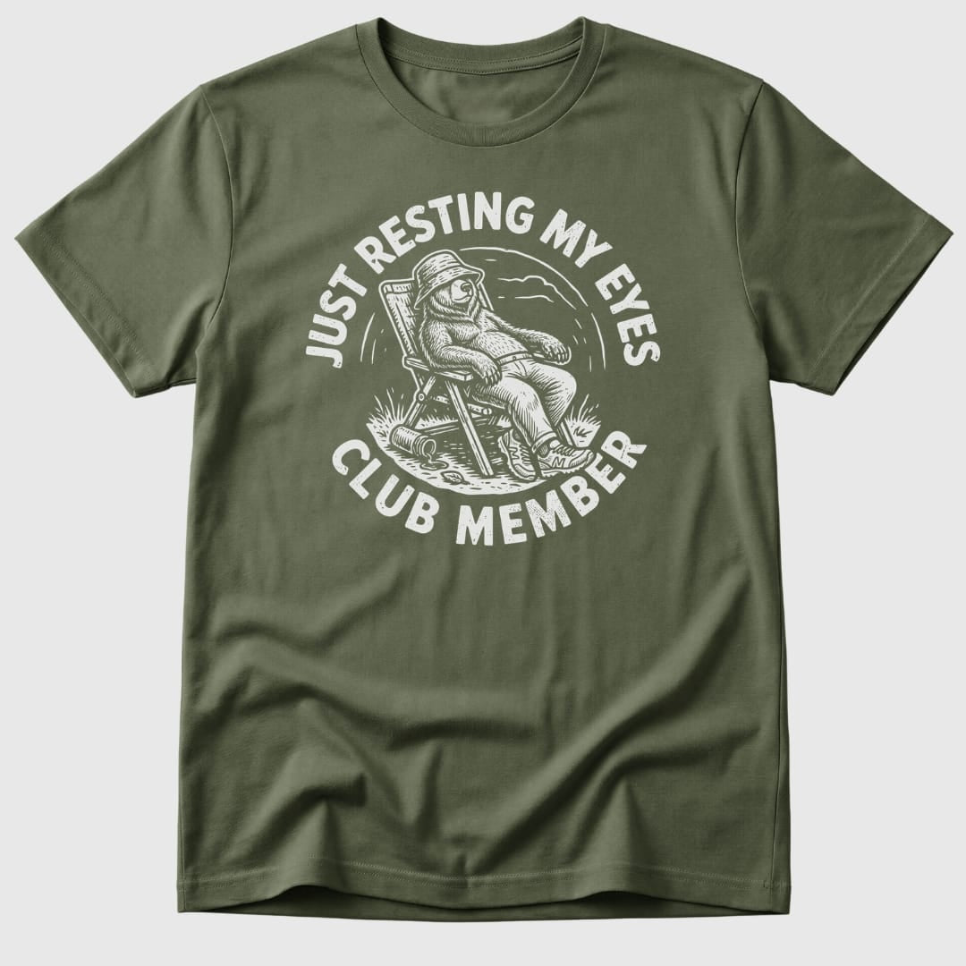 Resting Eyes Club T-Shirt