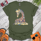 Serene Giraffe T-Shirt