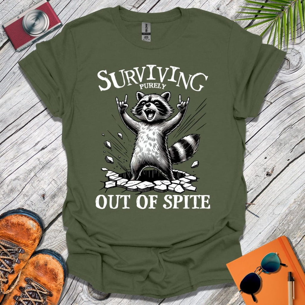 Survival Raccoon T-Shirt