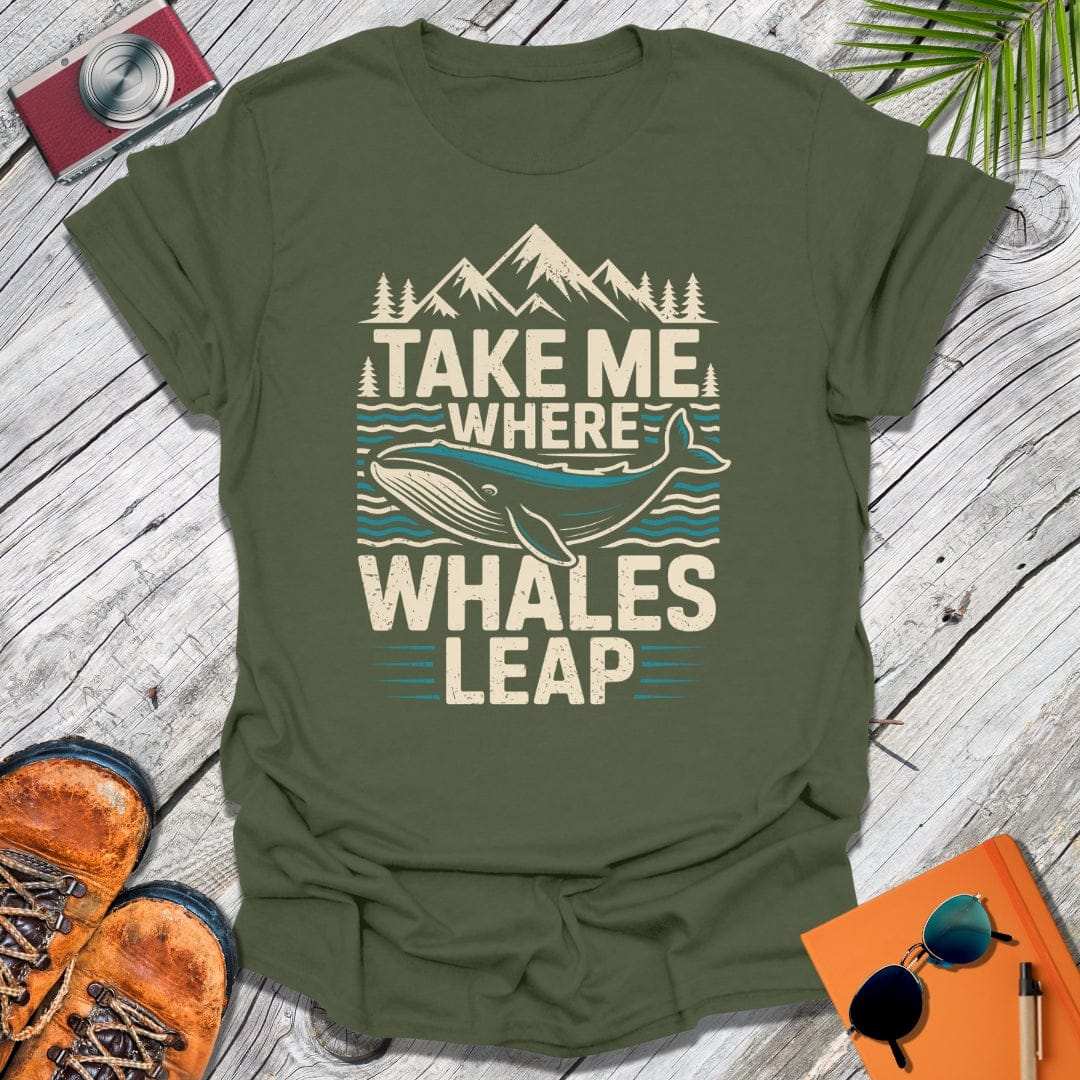 Whales Leap T-Shirt