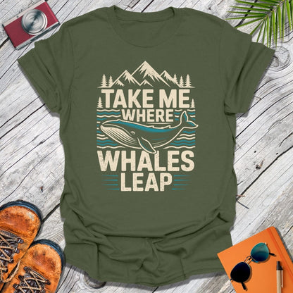 Whales Leap T-Shirt