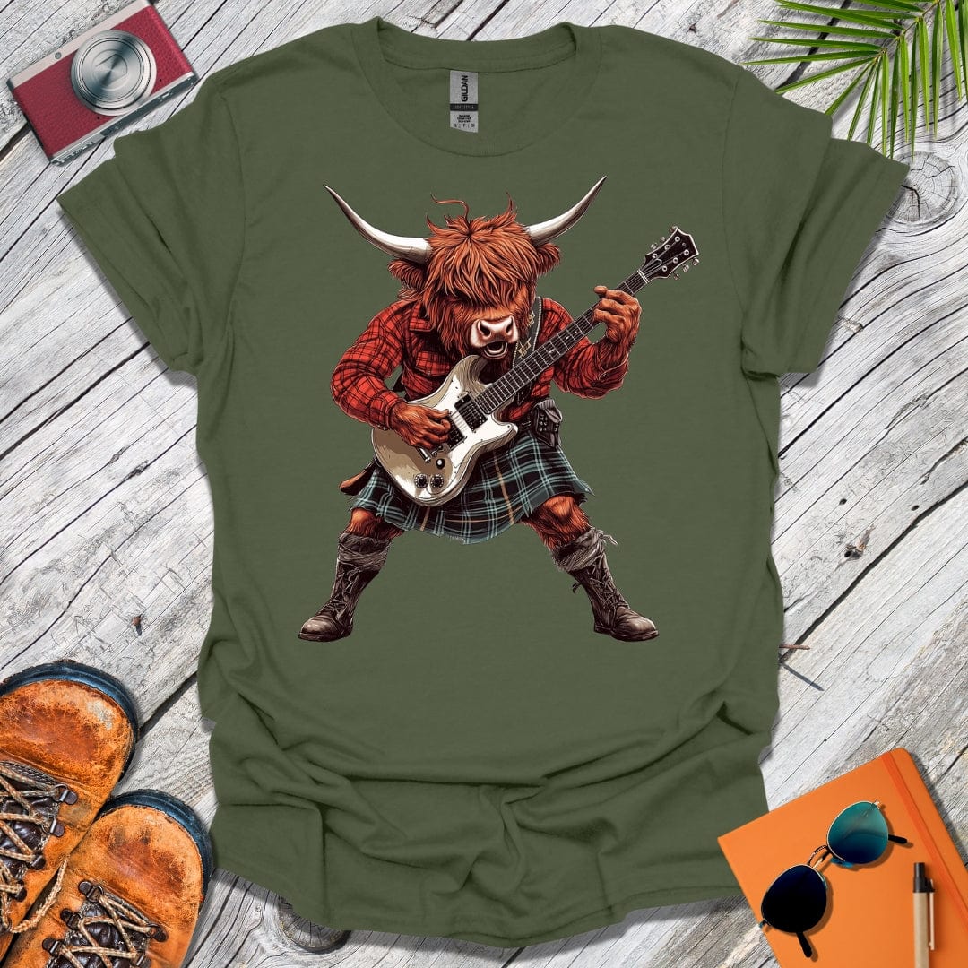 Red Hair Highland Rocker T-Shirt