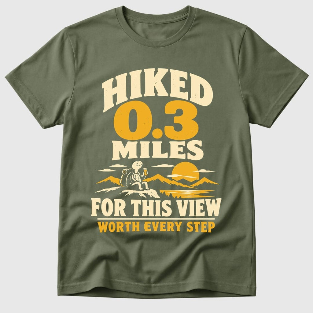 Military Green 0.3 Mile Hike - Mosaic Rhino