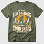 Military Green A Twig Snaps - Mosaic Rhino
