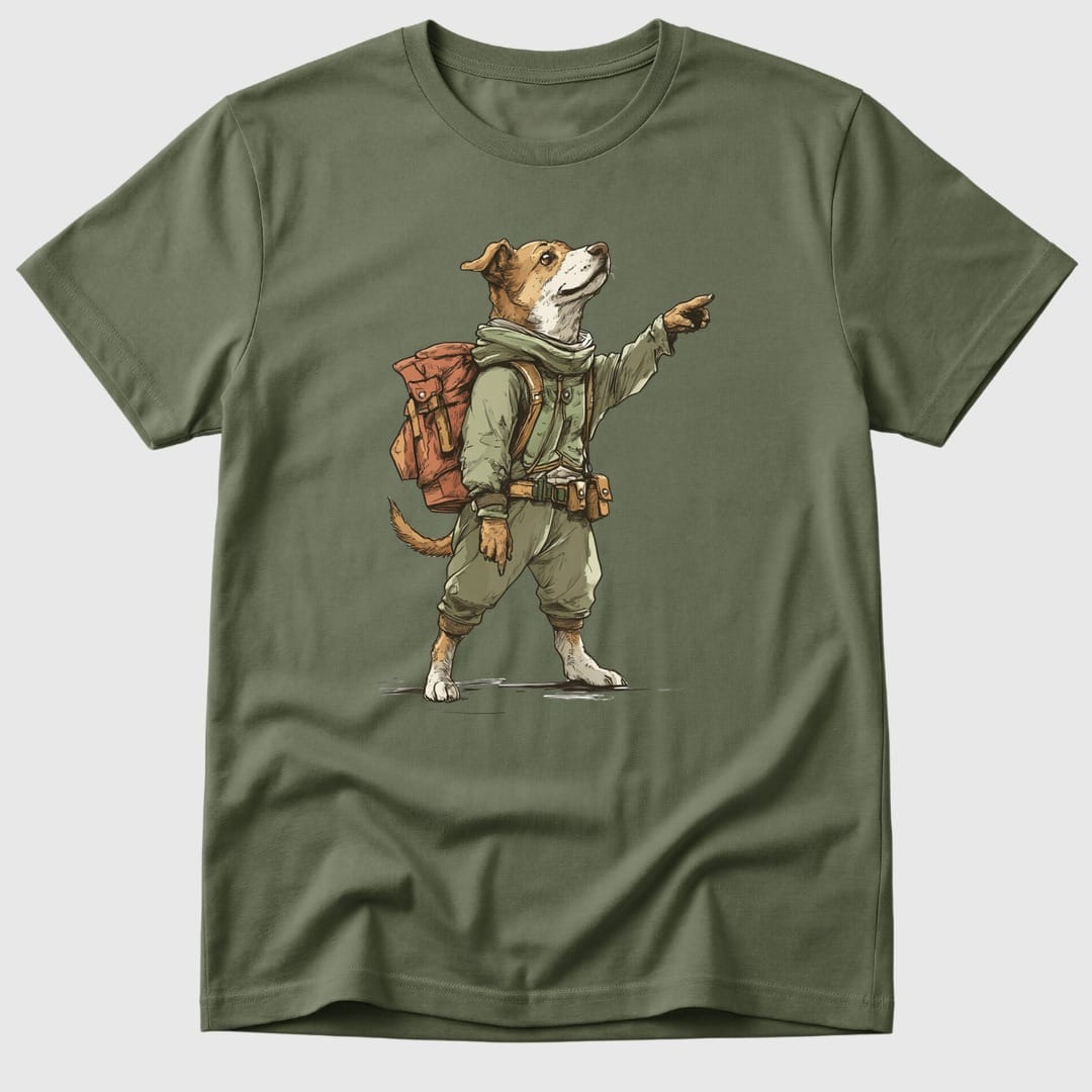 Military Green Adventurous Terrier - Mosaic Rhino