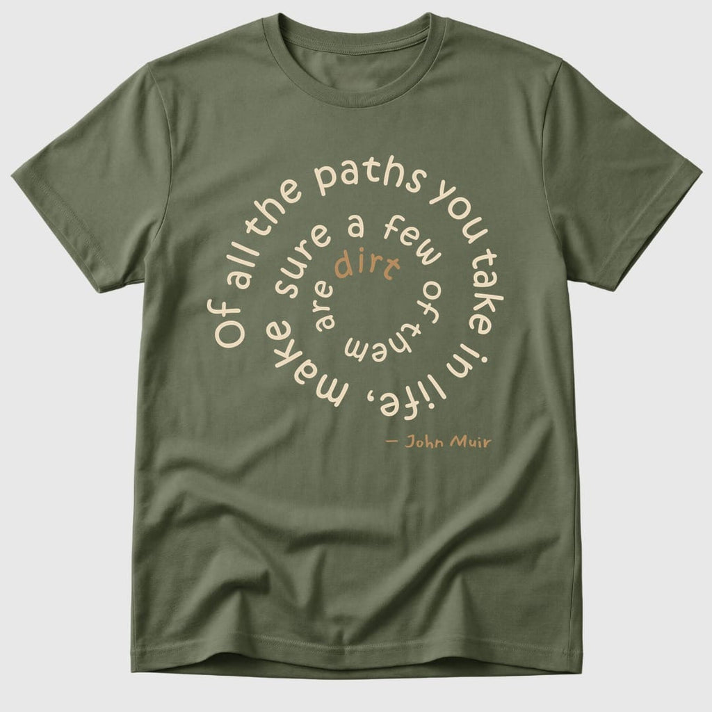 Military Green All The Paths - Mosaic Rhino