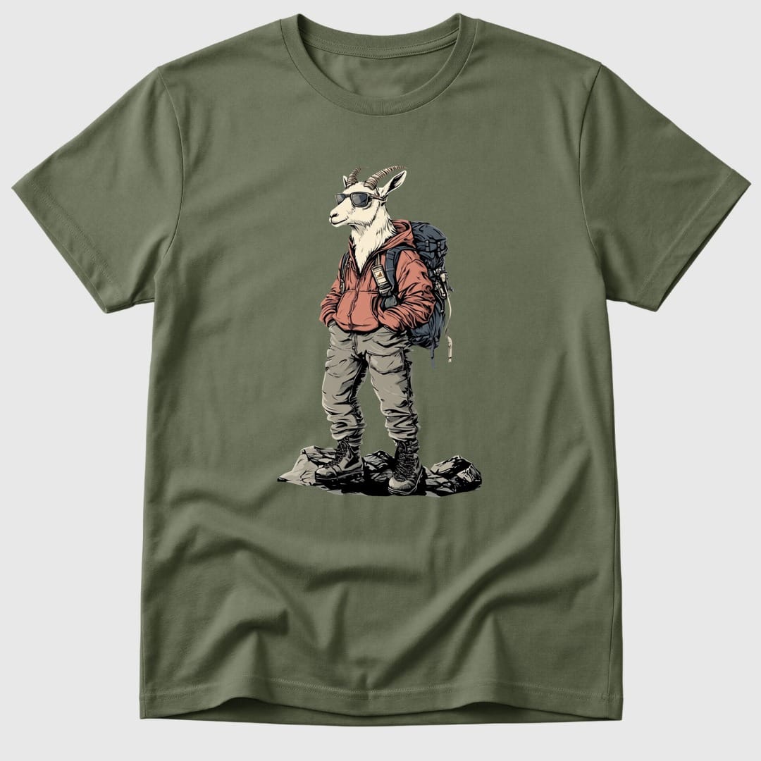 Military Green Alpine Goat Explorer - Mosaic Rhino