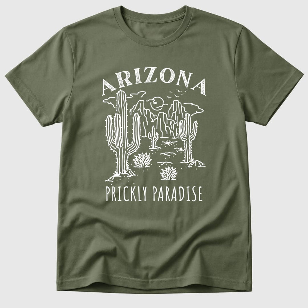 Military Green Arizona Prickly Paradise - Mosaic Rhino