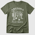 Military Green Arizona Prickly Paradise - Mosaic Rhino