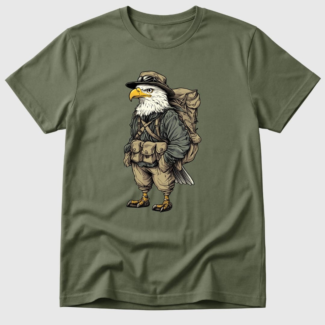 Military Green Bald Eagle Adventurer - Mosaic Rhino