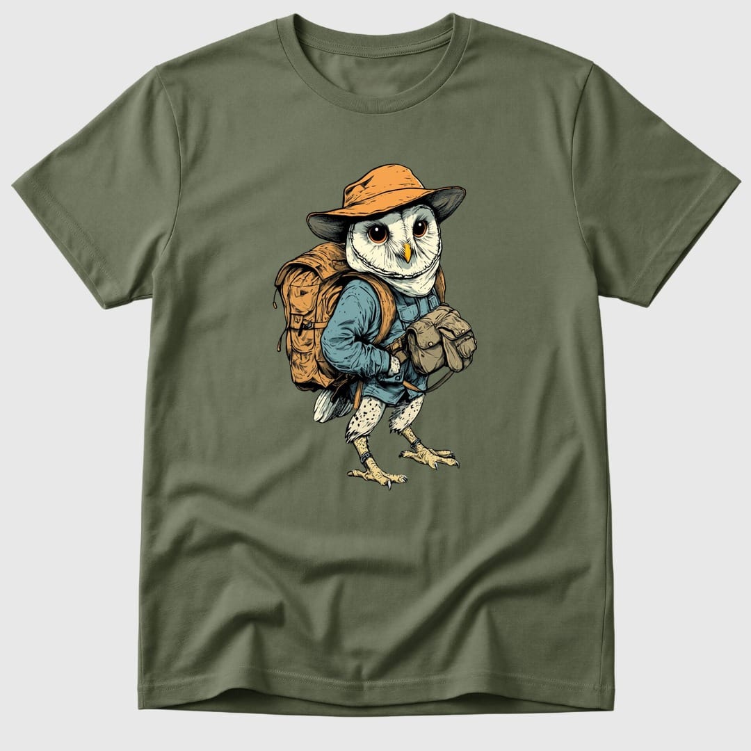 Military Green Barn Owl Explorer - Mosaic Rhino