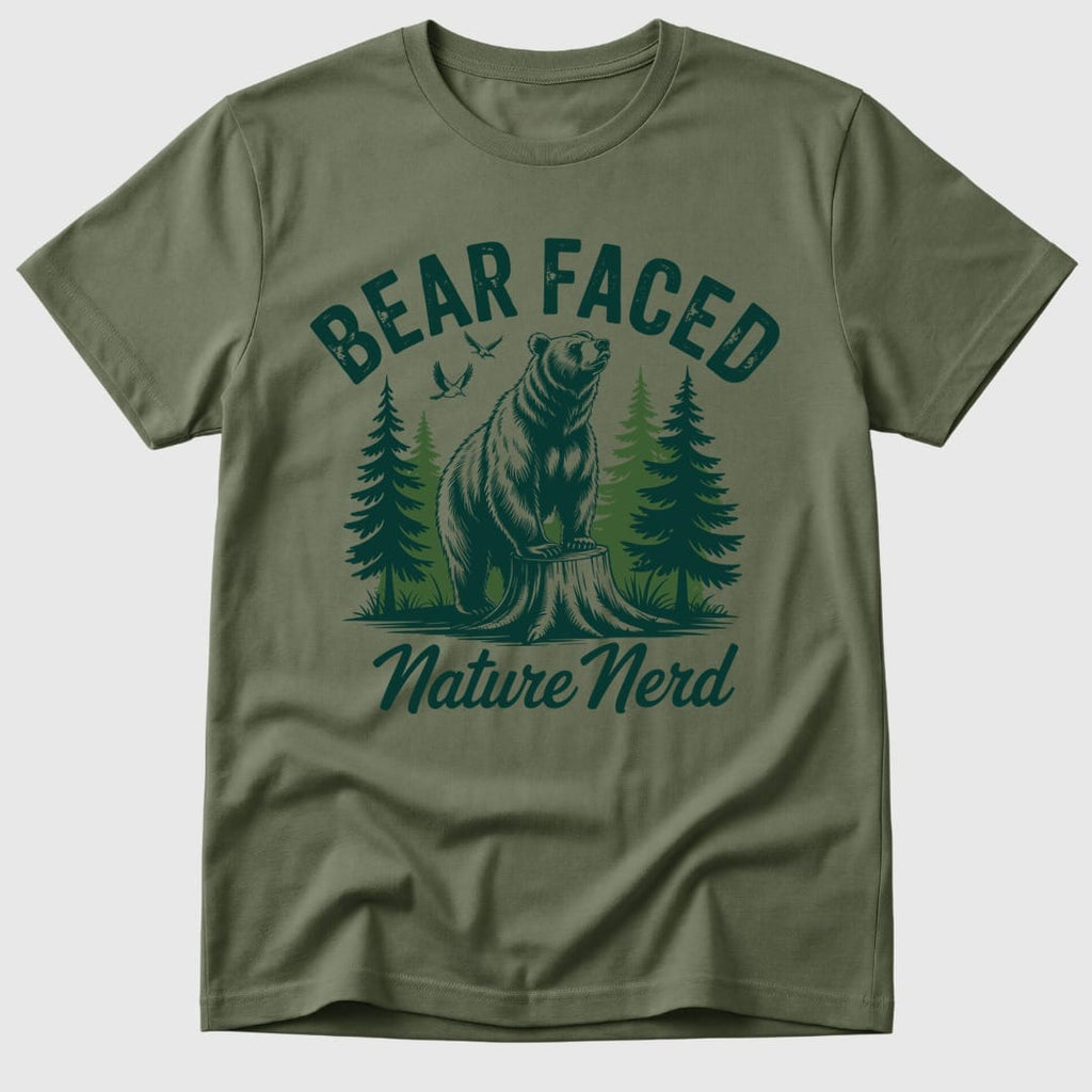 Military Green Bear-Faced Nature Nerd - Mosaic Rhino