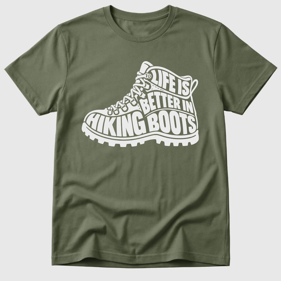 Military Green Better In Hiking Boots - Mosaic Rhino