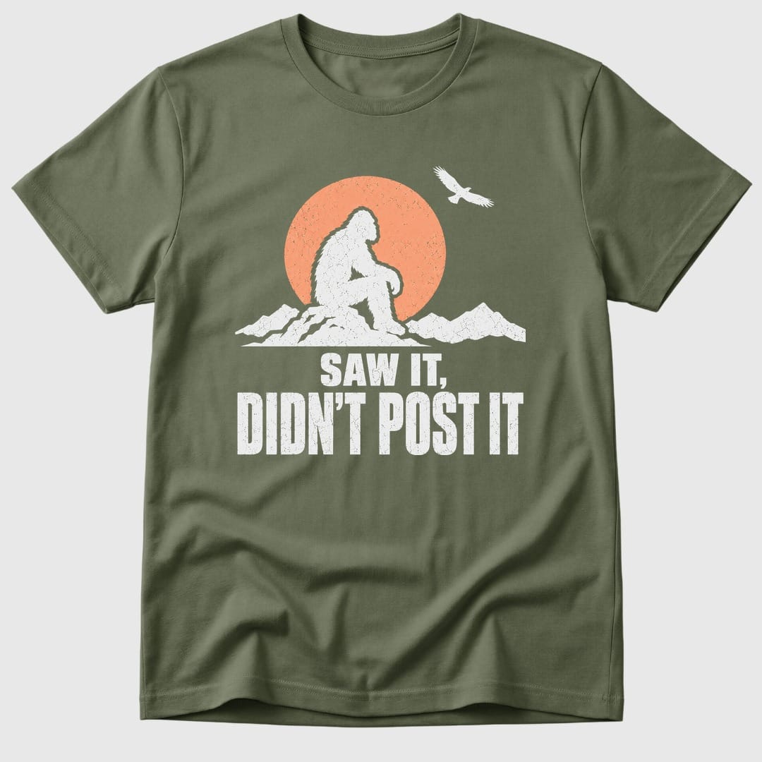 Military Green Bigfoot Didn't Post It - Mosaic Rhino
