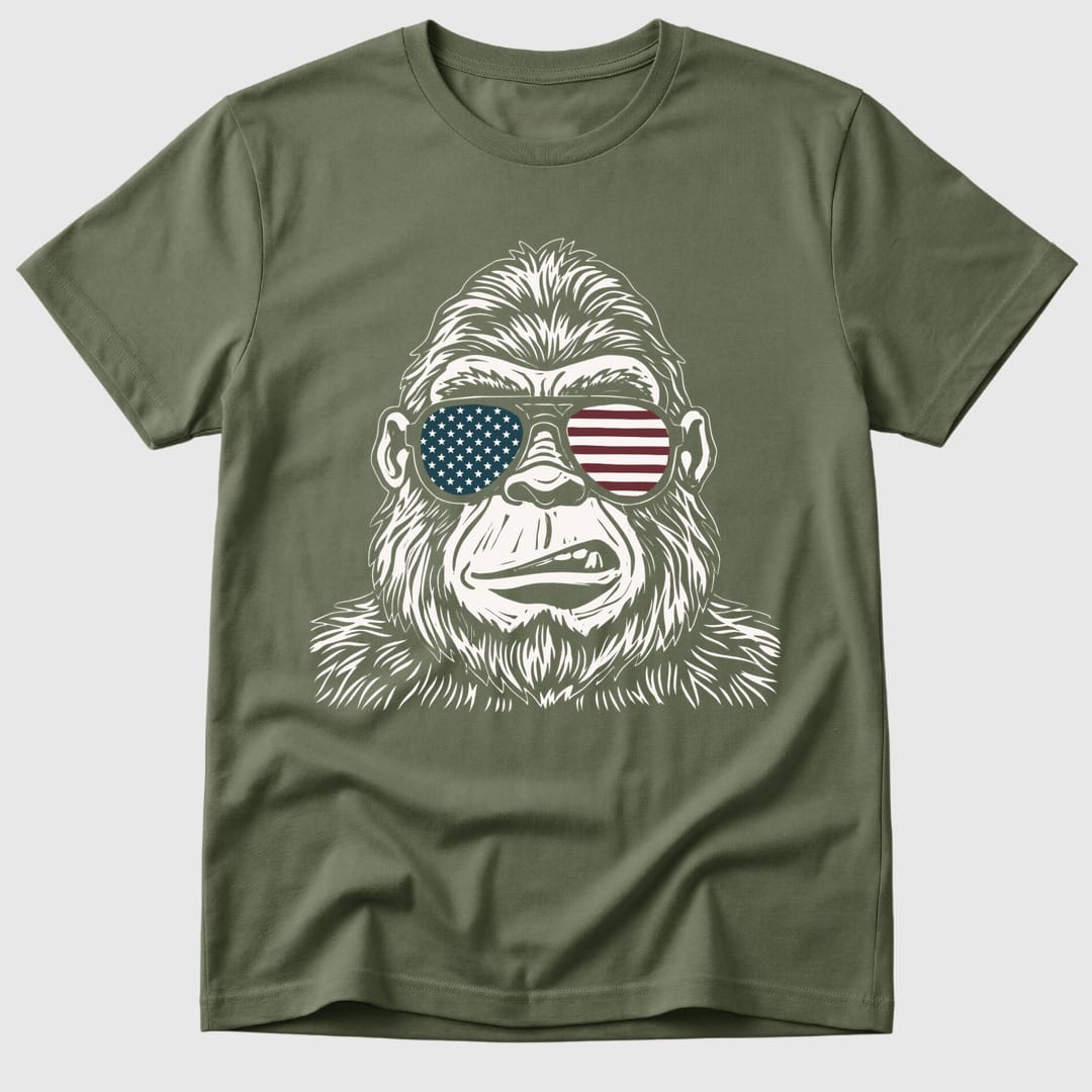 Bigfoot USA Shades T-Shirt