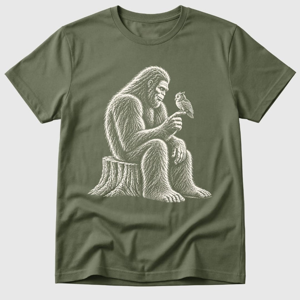 Military Green Bigfoot Wisdom - Mosaic Rhino