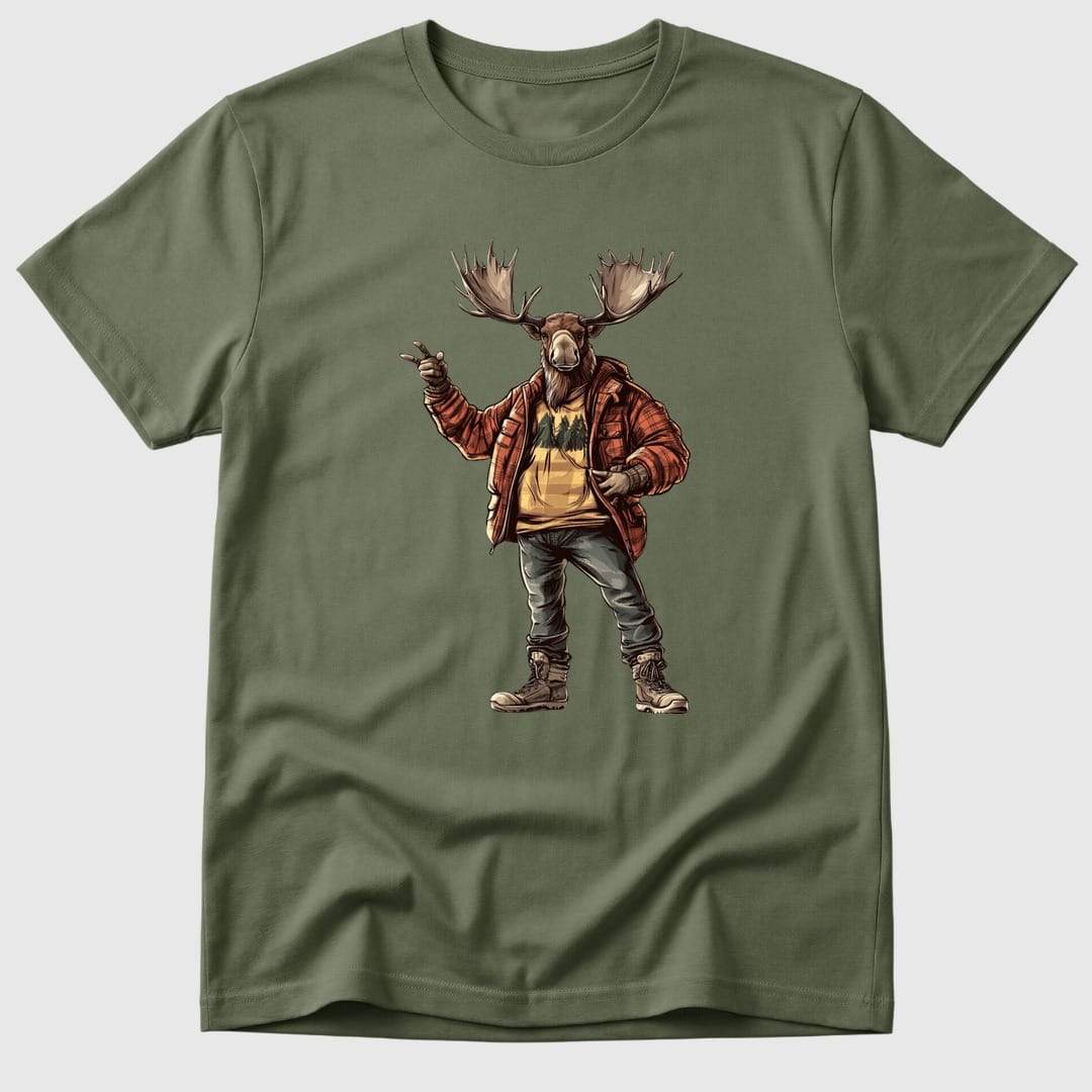 Military Green Chilled Moose - Mosaic Rhino