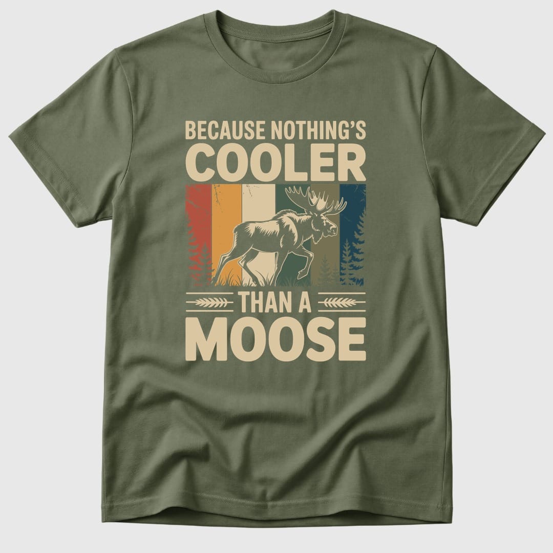 Military Green Cooler Moose - Mosaic Rhino