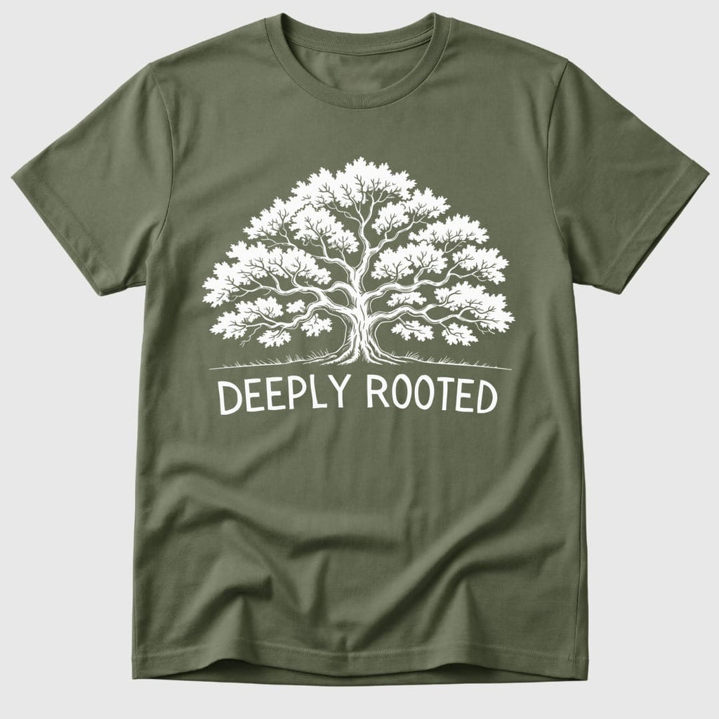 Military Green Deeply Rooted - Mosaic Rhino