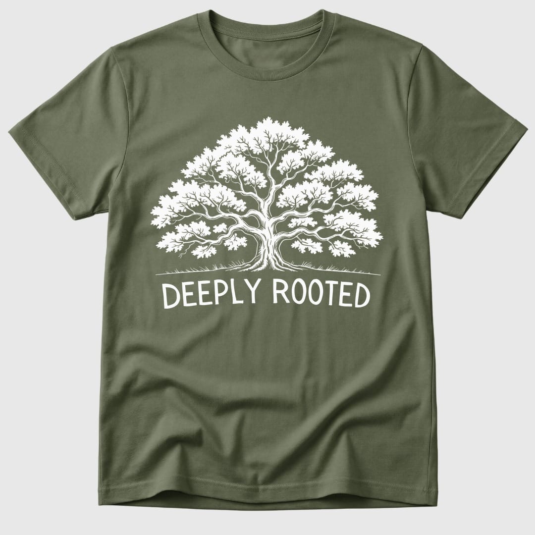 Military Green Deeply Rooted - Mosaic Rhino