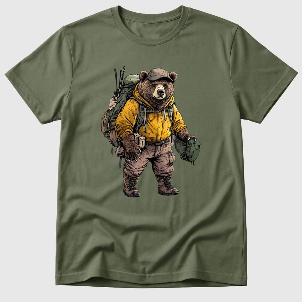 Military Green Explorer Grizzly - Mosaic Rhino