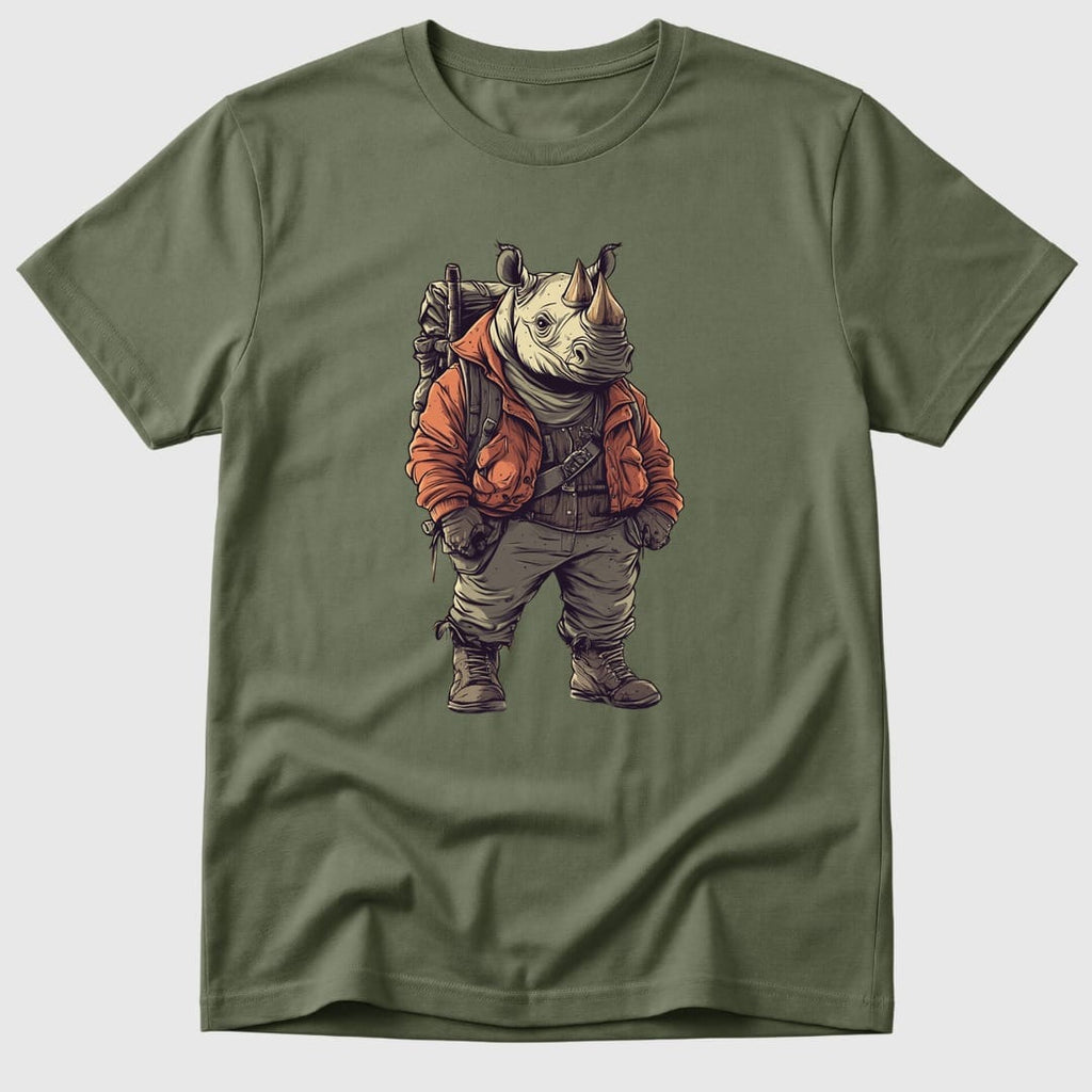 Military Green Explorer Rhino - Mosaic Rhino